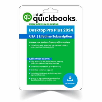QuickBooks Desktop Pro Plus 2024 Lifetime Activation